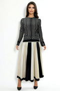 T8302 STRIPED TOP