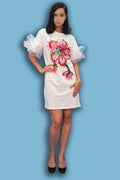 W3078 SHORT SLEEVE COTTON TOP / DRESS