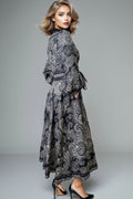 A95125 PAISLEY PRINT DRESS