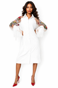 T2304 DRESS (WHT, BLK)
