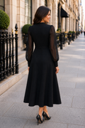 SK038 MODERN GRACE KNIT MIDI DRESS