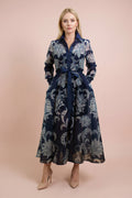 GF1563 PAISLEY PRINT MAXI DRESS