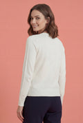 SK027 FLORAL BUTTERFLY CARDIGAN SWEATER