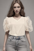 W5161 TOP (PINK, WHT)
