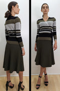 LS62095 SWEATER (PLUM, GRN)