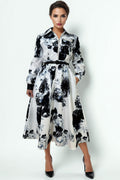 GF1124 FRONT ZIP DRESS