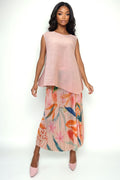 N2486 FLORAL SKIRT