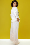 T2505A RUCHED SLEEVE JACKET (S,M,ONLY JACKET)