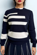 SK21055 STRIPED SWEATER