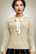 SK1069 NECKTIE SWEATER