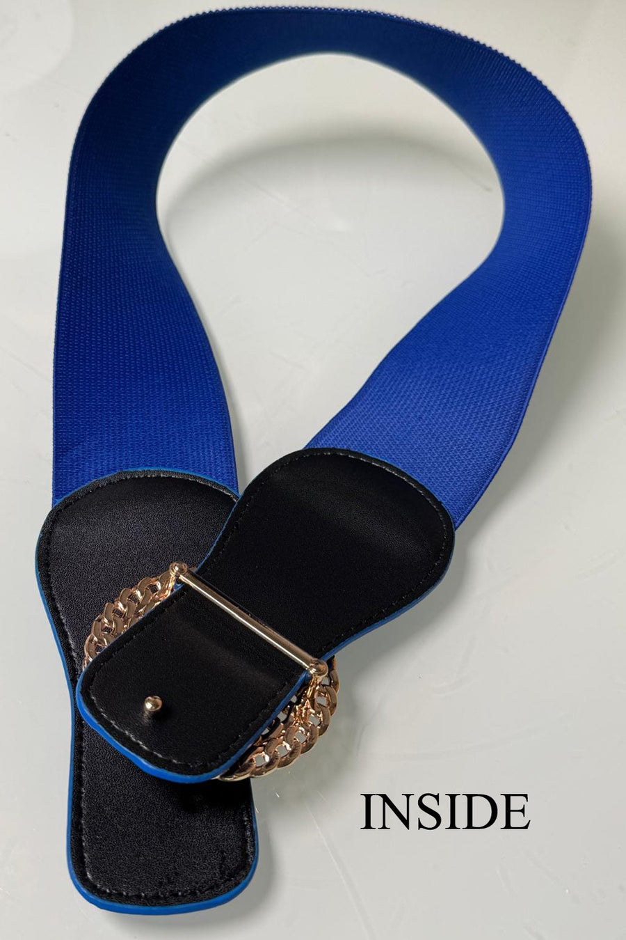 N8317A FAUX PEARL BELT (BLUE, PINK)