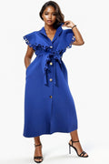 C991 BUTTON DOWN DRESS
