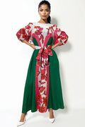 GF1204 FLORAL MAXI DRESS