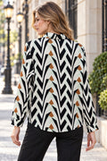 W50142 GRAPHIC BUTTON UP TOP