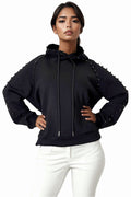 W8572 PEARL EMBLISHED SWEATER (BLK, WHT)