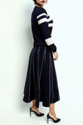 SK21055 STRIPED SWEATER