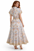 CH0223 SOFT BLOOM MAXI DRESS