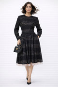 X7085 LACE STRETCH DRESS (XXL,ONLY)