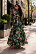TL0016 GARDEN ROMANCE MIKADO MAXI DRESS