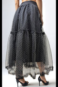 NY0011 TULLE RUFFLE SKIRT