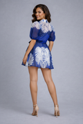 GF1562 SOFT BLOOM FLORAL MINI DRESS