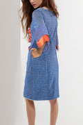 W787 FRONT ZIP DRESS