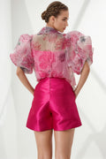 S279 SHORT PANTS (PINK, BLK)