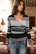 LS62095 SWEATER (PLUM, GRN)