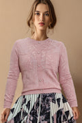 LS63033 SWEATER (PINK, BLUE)