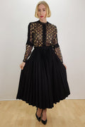 X7539 SKIRT (BLK, LIGHT BLUE, PINK)