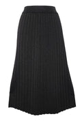 F1015 SKIRT (BLK, CHARCOAL)