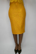 A90082 SKIRT (GOLD) - N by Nancy