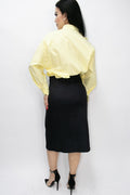 T1312 SKIRT (RED, YELLOW) - N by Nancy