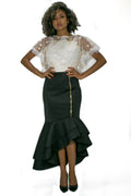 X6851 TOP (white, off white) - N by Nancy