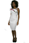 C1836 DRESS (black, white) - N by Nancy