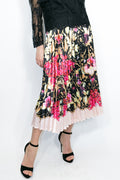 A90052 PRINT SKIRT - N by Nancy