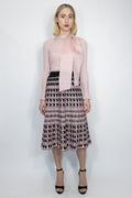 F1013 SKIRT (BLACK, PINK) - N by Nancy