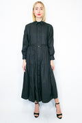 Q1340 DRESS (blk, wht) - N by Nancy