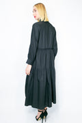 Q1340 DRESS (blk, wht) - N by Nancy