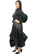 C1838 PLUS SIZED SKIRT (PINK, WHT, BLK) - N by Nancy