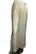 B11005 PANTS (GREEN, YELLOW, WHITE) - N by Nancy