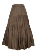 X7233 SKIRT (BLK, KHAKI) (L, XL, XXL)