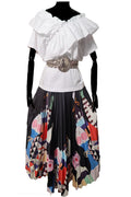 W8313 TOP (BLK, WHT) (XL, XXL, XXXL)