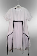 W1605 DRESS (WHT, GRN, YELLOW, BLUE)