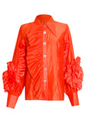 T1460 TOP (ORANGE, GRN, FUCSHIA)