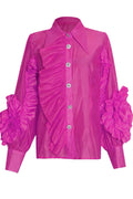 T1460 TOP (ORANGE, GRN, FUCSHIA)
