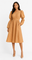 T1866 DRESS (BEIGE, PINK, BLK)