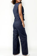 E8030 DENIM VEST / PANT SET
