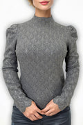 LS63022A GLITTER SWEATER