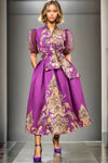 T21991 PURPLE DRESS (S, M, L)